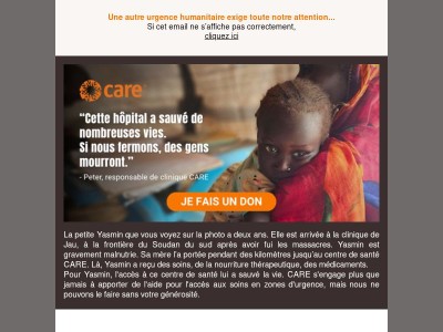 « Si nous fermons, des gens mourront »