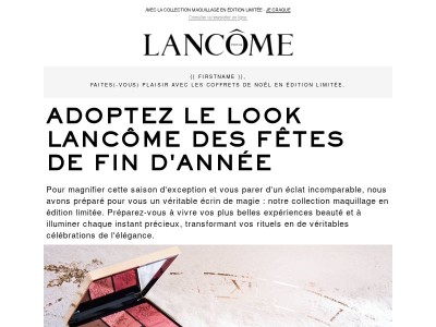 Brillez pendant les fêtes ✨