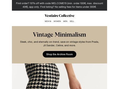 Archive Room: Vintage Minimalism
