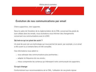 ℹ️ Évolution de nos communications