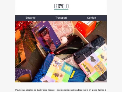 Ultimes idées cadeaux vélo avant Noël🎅