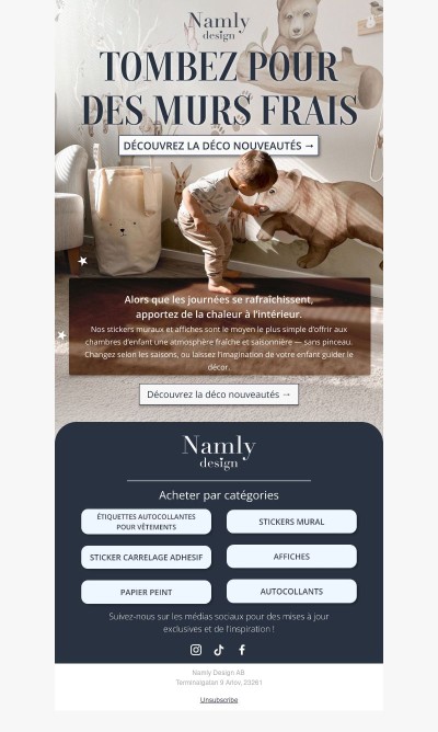 Un mini relooking pour l’automne