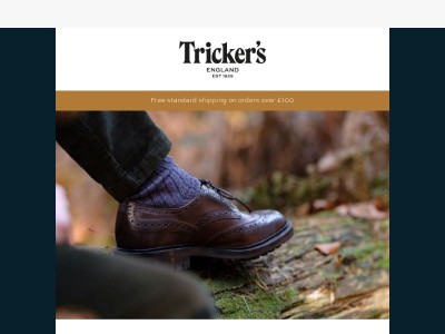Iconic Tricker's Styles In Coffee-Burnished Leather