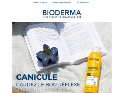 ☀️ La canicule fait son retour, préparez votre peau