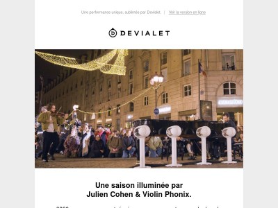 Regardez le son vivant illuminer Paris.