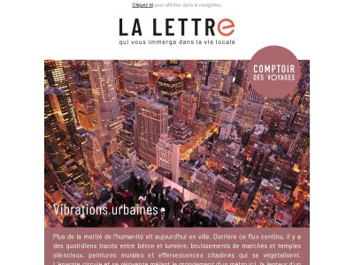 Vibrations urbaines 🌏