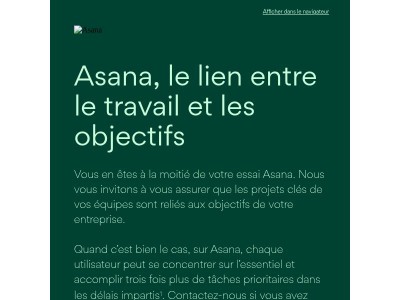 Découvrez les avantages de relier le travail aux objectifs