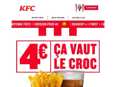 4€ le snack, ça part ! 😋