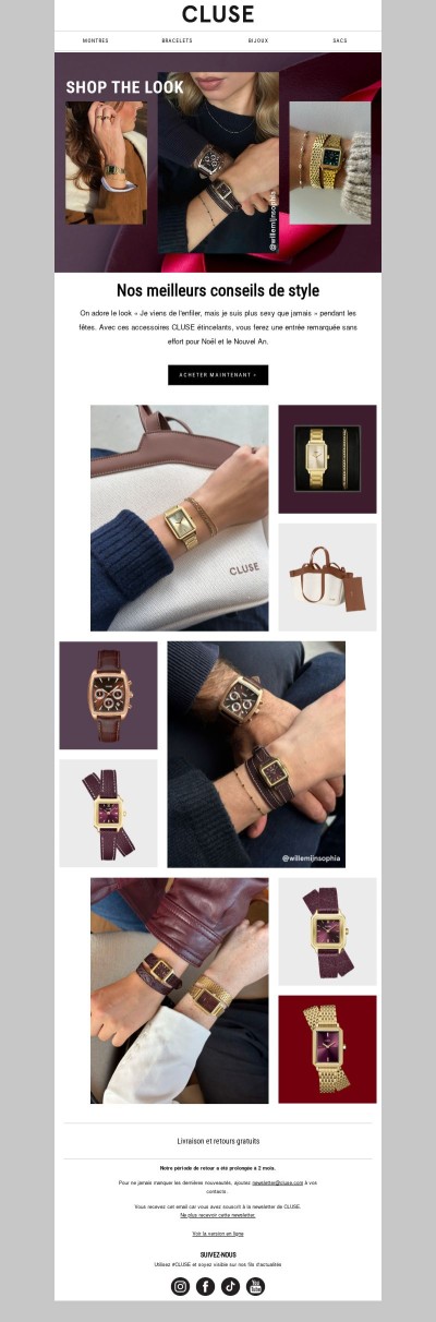 Ce look de fêtes fera sensation 💫