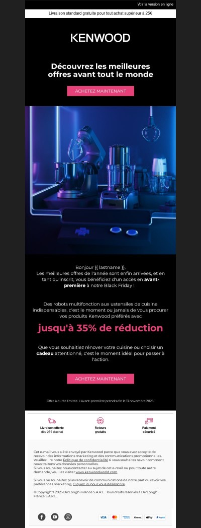 L'avant-première du Black Friday prend fin bientôt ⏰