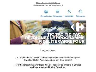 Bienvenue au Club Carrefour : profitez désormais de tous les avantages !