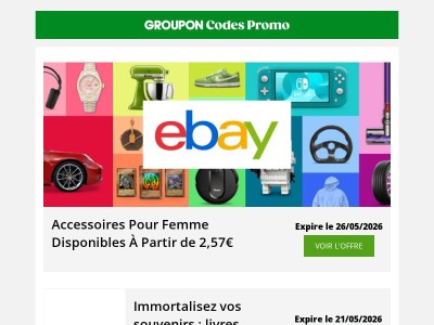 eBay en une, HelloFresh à 85€