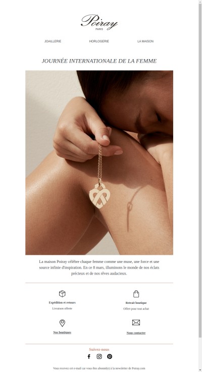 Un hommage précieux à chaque femme