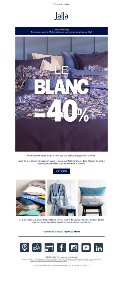 Des idées cadeaux à -40%