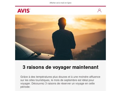 3 raisons de voyager maintenant