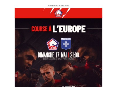 ⚽ LOSC-Auxerre : À 3 points de la Champions League ✨
