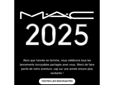 Votre histoire MAC continue de briller ✨