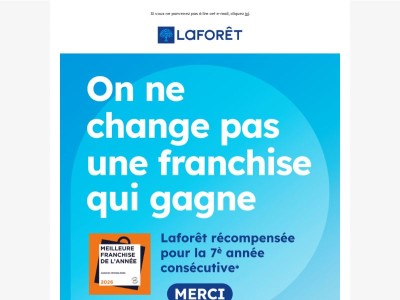 Faites confiance au N°1 de la franchise 🏅