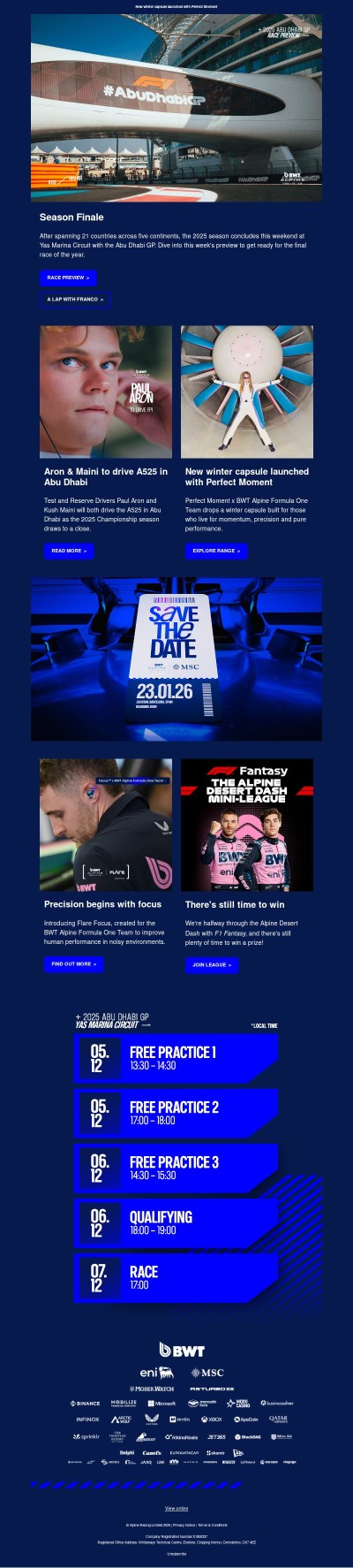 Season Finale in Abu Dhabi 🇦🇪