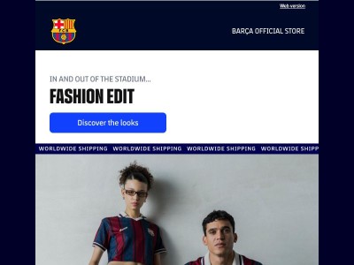 Trend-led Barça looks 🔥