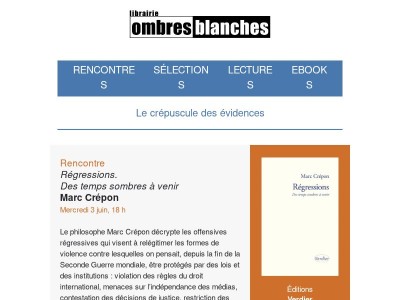 Le crépuscule des évidences