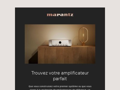 Trouvez votre amplificateur parfait