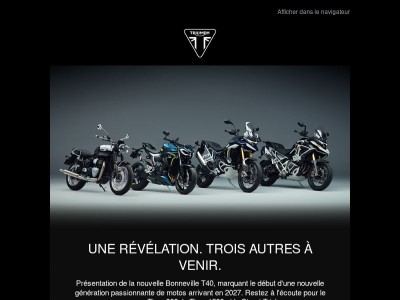 Triumph 2027 : Allez plus loin