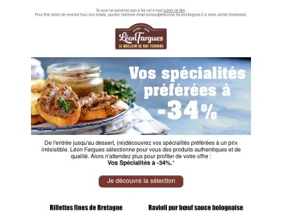 De l'entrée jusqu'au dessert, régalez-vous à petit prix