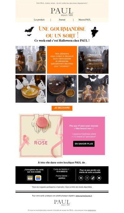 Prêt(e) pour Halloween ce week-end ? 🎃