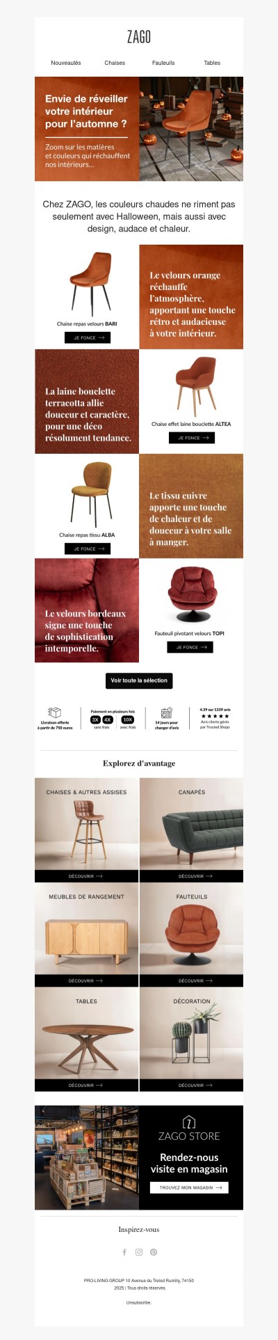 Automne en douceur : inspirations déco et un soupçon de mystère