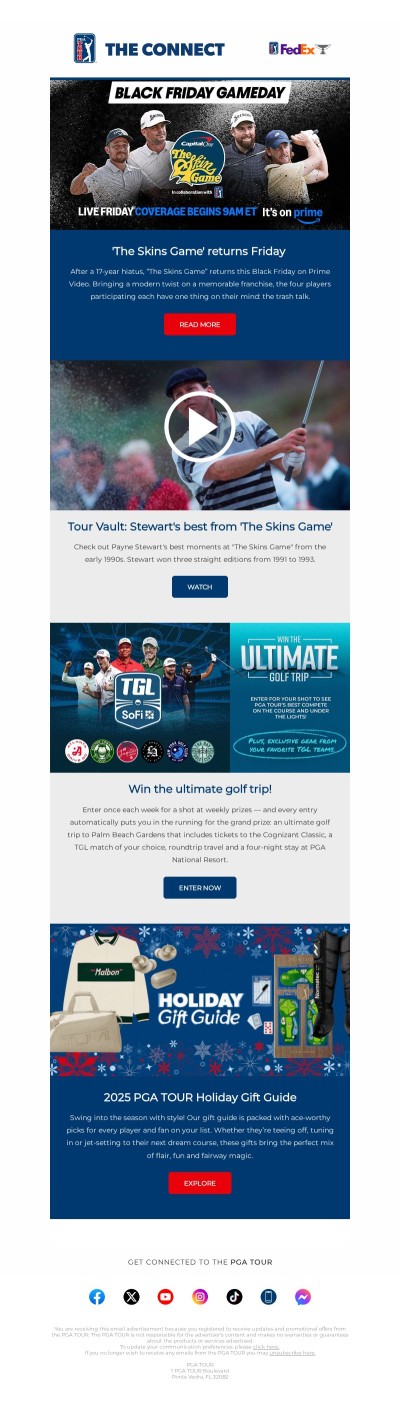 'The Skins Game' returns on Black Friday