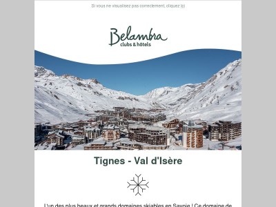 ⛷️ (Re)découvrez l'un des plus beaux et grands domaines skiables en Savoie !