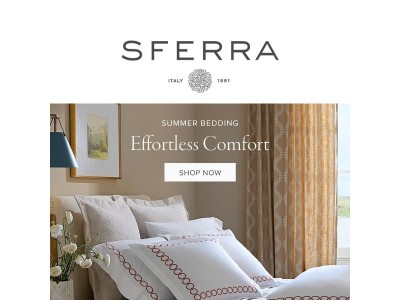 Italian-Woven Bedding for Summer