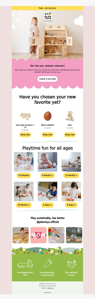 Psst... we missed you!