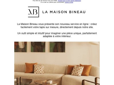 Créez votre tapis sur-mesure dès maintenant !​
