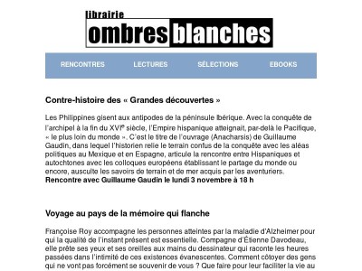 Histoire, mémoire et miroir