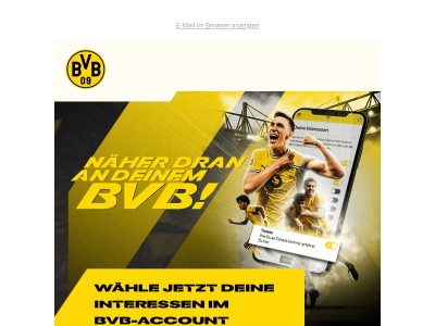 Näher dran an Deinem BVB!