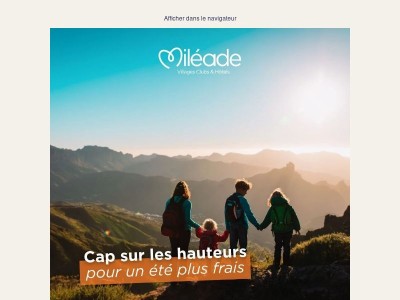 Cap sur les hauteurs : pour un été plus frais ⛰️