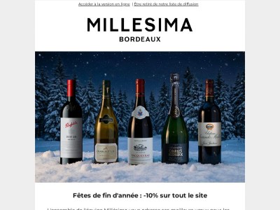 Joyeuses fêtes : 10% de remise sur tout le site !
