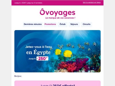 Égypte : plongez dans les eaux de la mer Rouge 🌊