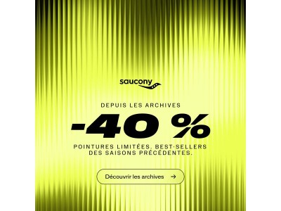 Des Archives. Dernières tailles. -40 %.