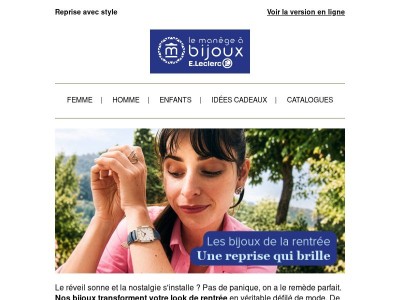 La sélection de la rentrée ⌚