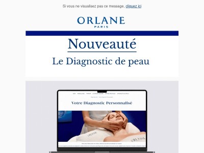 Découvrez le diagnostic de peau Orlane !