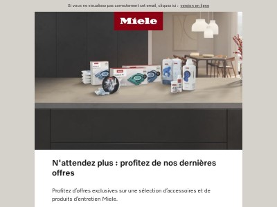 N'attendez plus : profitez de nos dernières offres