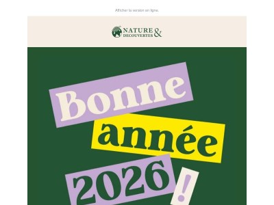 En 2026, on vous promet…