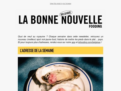 L’adresse de la semaine est tout feu tout femme