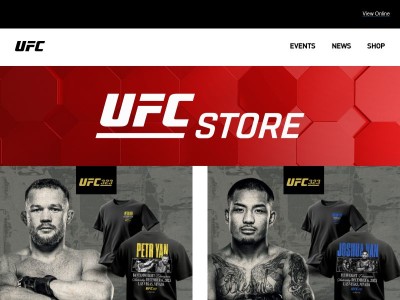 UFC 323 Collection - Available Now at UFC Store!