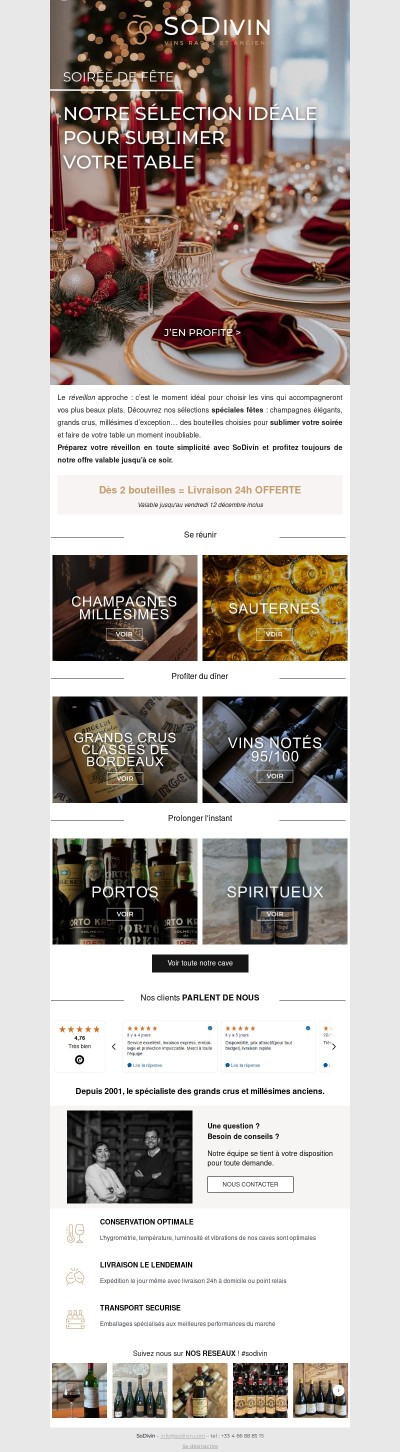 Notre sélection idéale pour sublimer votre table de fêtes 🥂🎁