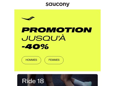 Les promotion se poursuivent - Économisez 40 % !