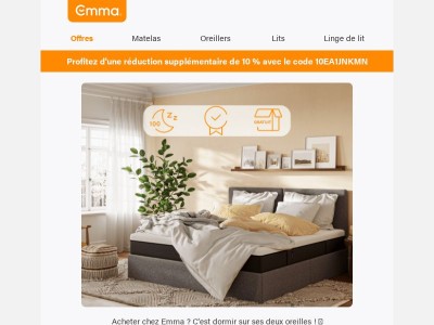 🚀 10 ans de garantie chez Emma